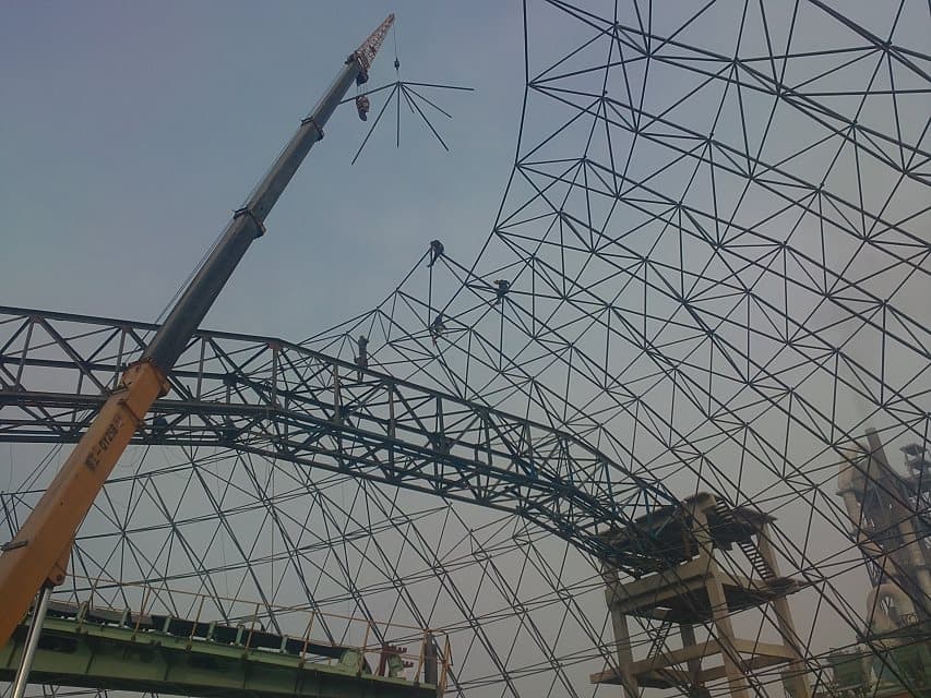 资阳料棚网架厂